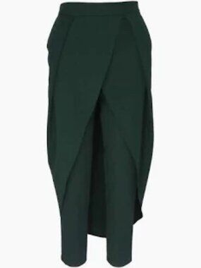 Bluzat BLUE Skirted Pants Size - Small - NWT